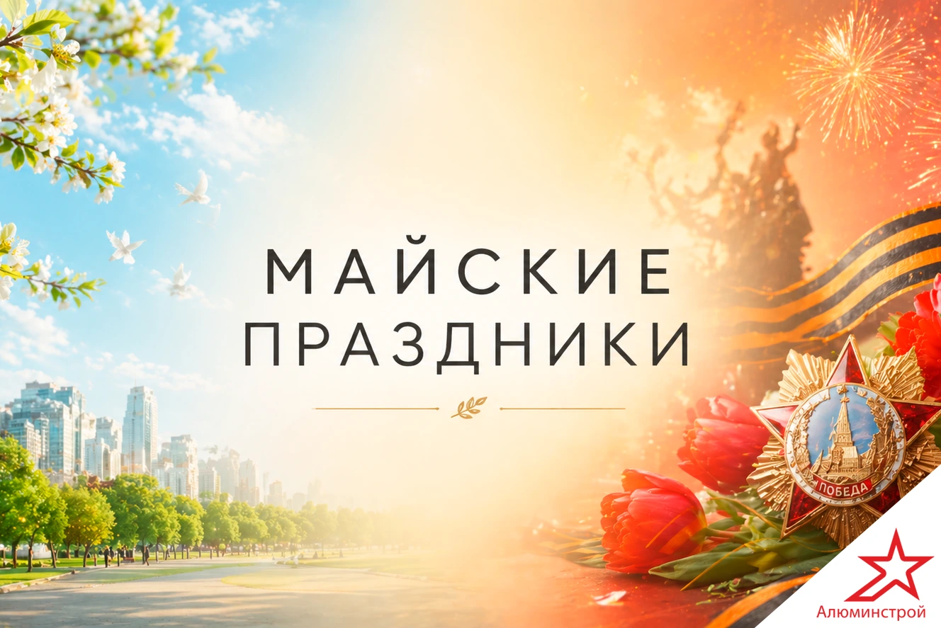 С майскими праздниками